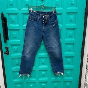 Levi’s 501 cropped jeans
